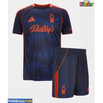 Nottingham Forest 3rd trikot Kinder 2025-26 Kurzarm (+ Kurze Hosen)